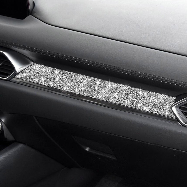 For Mazda CX-5 2017-2018 Car Instrument Panel Diamond Decorative Sticker,Left and Right Drive Universal