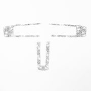 For Ford Mustang 2009-2013 3 in 1 Car Steering Wheel Diamond Decoration Sticker, Left Hand Drive