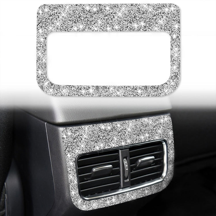 For Mazda CX-5 2017-2018 Car Rear Exhaust Vent Diamond Decorative Sticker,Left and Right Drive Universal