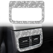 For Mazda CX-5 2017-2018 Car Rear Exhaust Vent Diamond Decorative Sticker,Left and Right Drive Universal