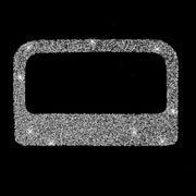 For Mazda CX-5 2017-2018 Car Rear Exhaust Vent Diamond Decorative Sticker,Left and Right Drive Universal