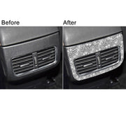For Mazda CX-5 2017-2018 Car Rear Exhaust Vent Diamond Decorative Sticker,Left and Right Drive Universal