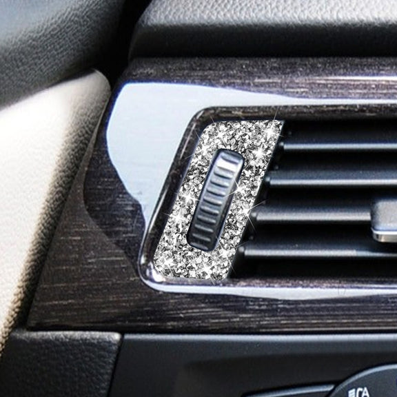 For BMW 3 Series E90 / E92 / E93 2005-2012 Premium Car Air Outlet Diamond Decorative Sticker