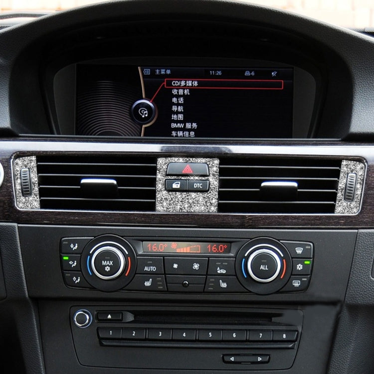 For BMW 3 Series E90 / E92 / E93 2005-2012 Basic Car Air Outlet Diamond Decorative Sticker