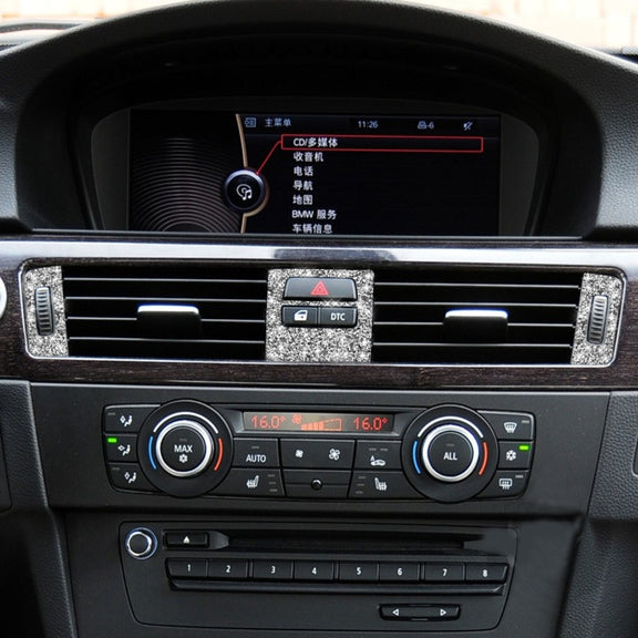 For BMW 3 Series E90 / E92 / E93 2005-2012 Basic Car Air Outlet Diamond Decorative Sticker