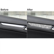 For Mazda CX-5 2017-2018 Car Door Panel Diamond Decorative Sticker,Left and Right Drive Universal