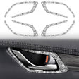 For Mazda CX-5 2017-2018 Car Interior Door Handle Diamond Decorative Sticker,Left and Right Drive Universal - Car Interior Mouldings by PMC TechLife | Online Shopping South Africa | PMC TechLife | Buy Now Pay Later Mobicred