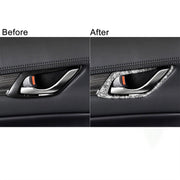 For Mazda CX-5 2017-2018 Car Interior Door Handle Diamond Decorative Sticker,Left and Right Drive Universal