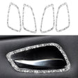 Car Door Handle Frame Diamond Decorative Sticker for BMW 3 Series E90 2005-2012, Modified 320i / 318i / 325i - Car Interior Mouldings by PMC TechLife | Online Shopping South Africa | PMC TechLife | Buy Now Pay Later Mobicred