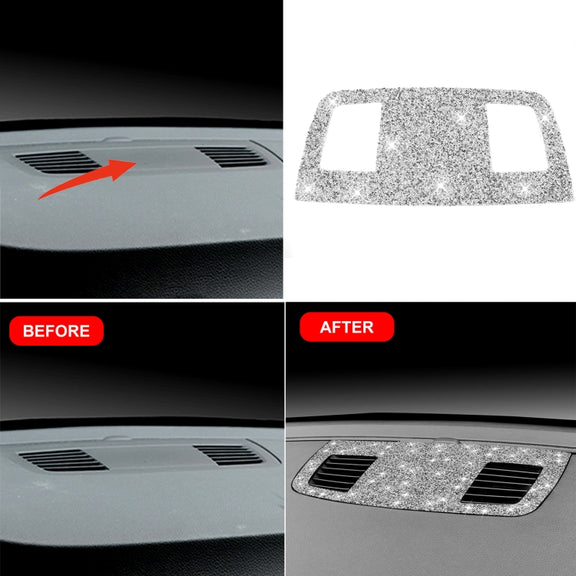 Car Air Outlet on Dashboard Diamond Decorative Sticker for BMW 3 Series E90 2005-2012, modified 318i / 320i / 325i