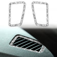 For BMW 3 Series E90 2005-2012 Car Air Outlet Diamond Decorative Sticker, Left Drive - Car Interior Mouldings by PMC TechLife | Online Shopping South Africa | PMC TechLife | Buy Now Pay Later Mobicred