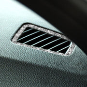For BMW 3 Series E90 2005-2012 Car Air Outlet Diamond Decorative Sticker, Left Drive