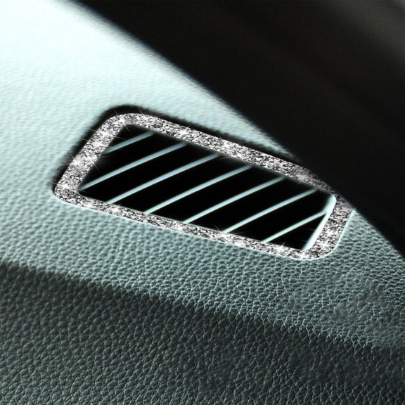 For BMW 3 Series E90 2005-2012 Car Air Outlet Diamond Decorative Sticker, Left Drive