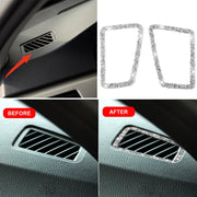 For BMW 3 Series E90 2005-2012 Car Air Outlet Diamond Decorative Sticker, Left Drive