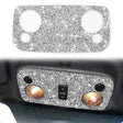 For Ford Mustang 2009-2013 2pcs Car Reading Light Diamond Decoration Sticker, Left Hand Drive - Car Interior Mouldings by PMC TechLife | Online Shopping South Africa | PMC TechLife | Buy Now Pay Later Mobicred