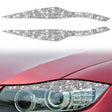 For BMW 3 Series E90 / 318i / 320i / 325i 2005-2008 Car Light Eyebrow Diamond Decorative Sticker - Car Interior Mouldings by PMC TechLife | Online Shopping South Africa | PMC TechLife | Buy Now Pay Later Mobicred