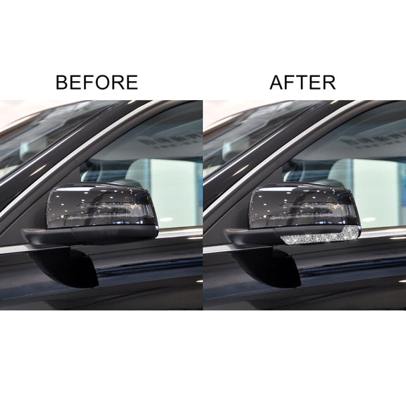 For Mercedes-Benz A/B/C/E Class Car Rearview Mirror Anti-collision Strip A Diamond Decorative Sticker, Left and Right Drive