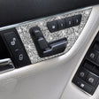 For Mercedes-Benz C-class W204 2007-2013 Car Seat Adjustment A Diamond Decorative Sticker, Left-hand Drive - Car Interior Mouldings by PMC TechLife | Online Shopping South Africa | PMC TechLife | Buy Now Pay Later Mobicred