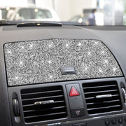 For Mercedes-Benz C-class W204 2007-2010 Car Console Navigation Diamond Decorative Sticker, Left and Right Drive