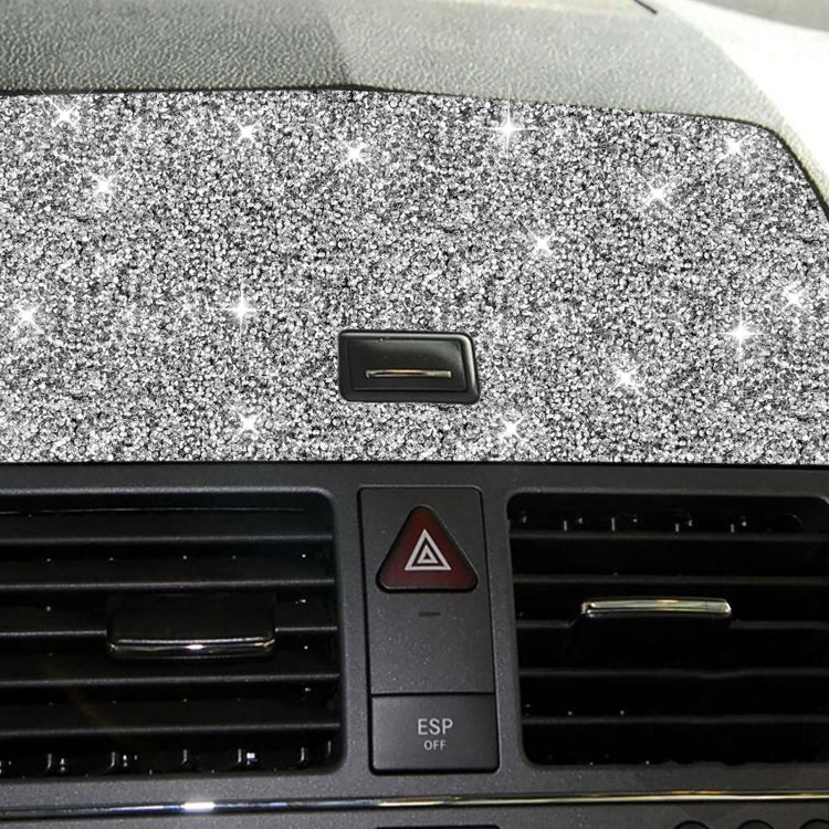 For Mercedes-Benz C-class W204 2007-2010 Car Console Navigation Diamond Decorative Sticker, Left and Right Drive