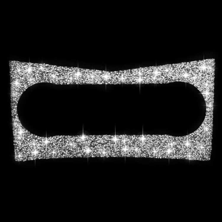 For Mercedes-Benz C-class W204 2007-2010 Car AC Panel D Diamond Decorative Sticker, Left and Right Drive