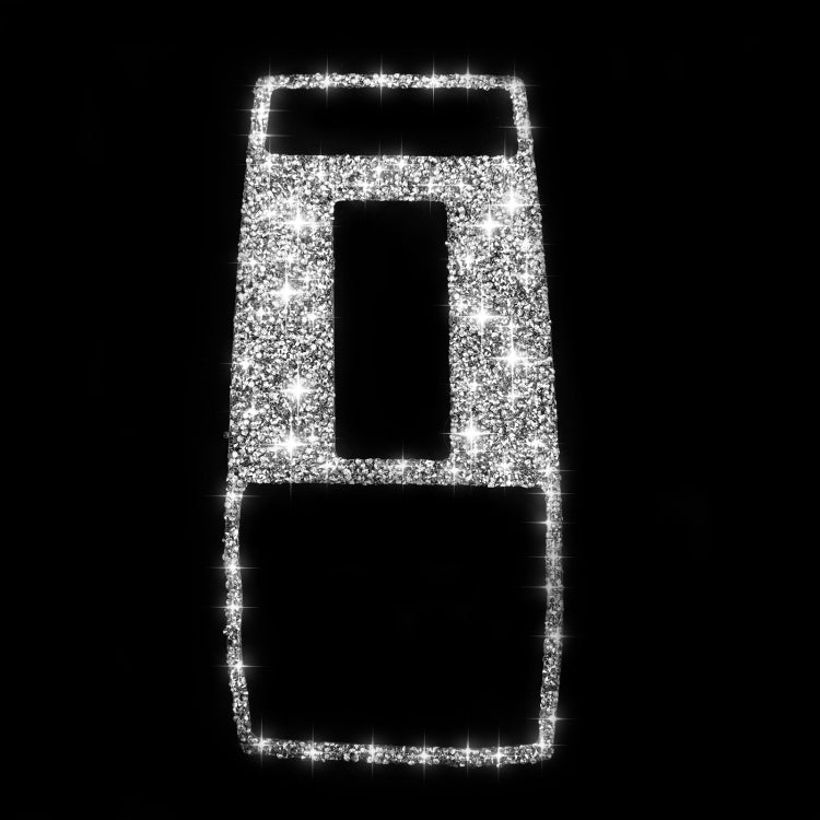 For Mercedes-Benz C-class W204 2007-2013 Car Reading Light Diamond Decorative Sticker, Left and Right Drive