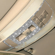 For Mercedes-Benz C-class W204 2007-2013 Car Reading Light Diamond Decorative Sticker, Left and Right Drive