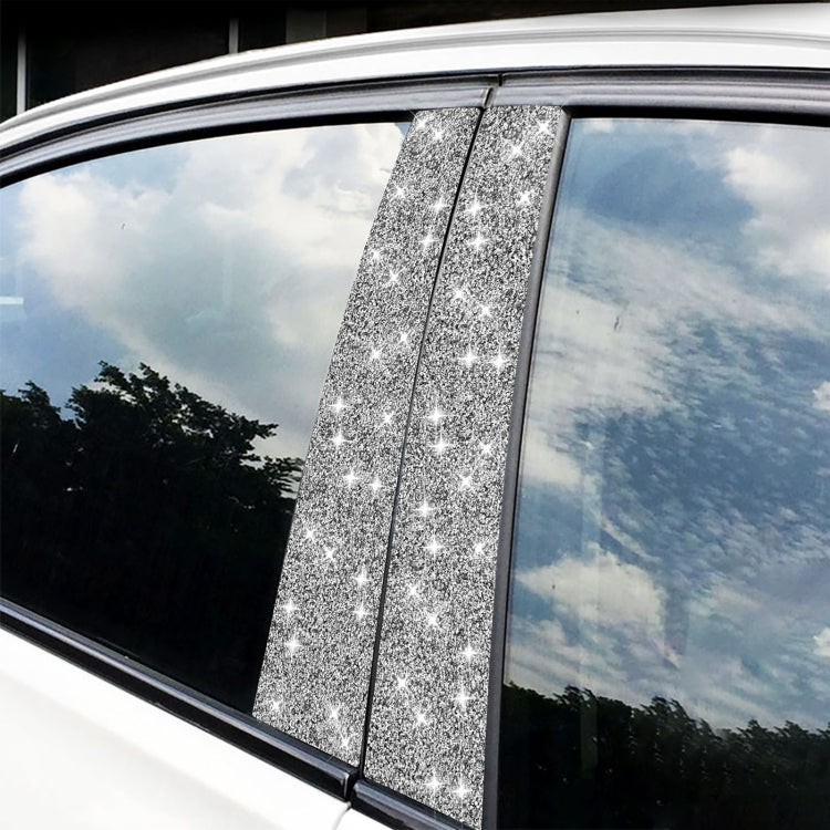 For BMW 3 Series E90 2005-2012 Car B-pillar Diamond Decorative Sticker