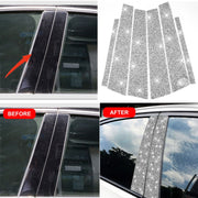 For BMW 3 Series E90 2005-2012 Car B-pillar Diamond Decorative Sticker