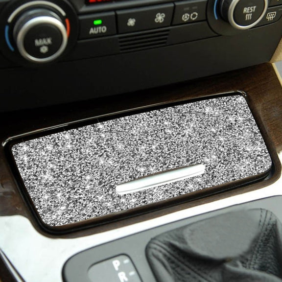 For BMW 3 Series E90 / E92 / E93 2005-2012 Car Ashtray Cover Diamond Decorative Sticker