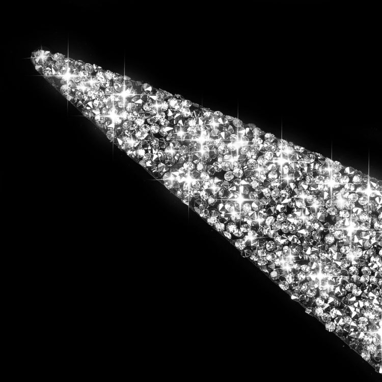 For Mercedes-Benz C-class W204 2008-2011 Car Light Eyebrow Diamond Decorative Sticker, Left and Right Drive