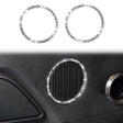 For Ford Mustang 2015-2020 Car Horn Circle Diamond Decoration Sticker, Left and Right Drive - free shipping - PMC TechLife - Order now!