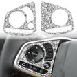 For Honda Civic 2016-2019 Car Steering Wheel Buttons High Configuration Diamond Decorative Sticker, Left and Right Drive - Car Interior Mouldings by PMC TechLife | Online Shopping South Africa | PMC TechLife | Buy Now Pay Later Mobicred