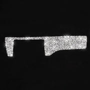 For Honda Civic 2016-2019 Car Headlight Switch Panel Diamond Decorative Sticker, Left-hand Drive