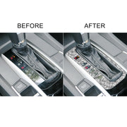 For Honda Civic 2016-2019 Car Gear Button Frame Diamond Decorative Sticker, Left-hand Drive