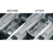 For Honda Civic 2016-2019 Car Gear Button Frame Diamond Decorative Sticker, Right-hand Drive