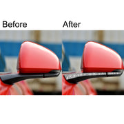 For Ford Mustang 2015-2020 4pcs Car Rearview Mirror Diamond Decoration Sticker, Left and Right Drive
