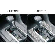 For Honda Civic 2016-2019 Car Gear Panel Diamond Decorative Sticker, Left and Right Drive