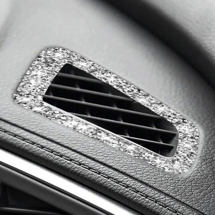 For Honda Civic 2016-2019 Car Instrument Air Outlets Diamond Decorative Sticker, Left-hand Drive