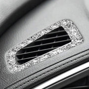 For Honda Civic 2016-2019 Car Instrument Air Outlets Diamond Decorative Sticker, Right-hand Drive