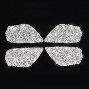 For Honda Civic 2016-2019 Car Inside Door Bowl Diamond Decorative Sticker, Left and Right Drive
