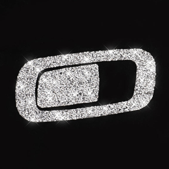 For Honda Civic 2016-2019 Car Storage Switch Diamond Decorative Sticker, Left-hand Drive