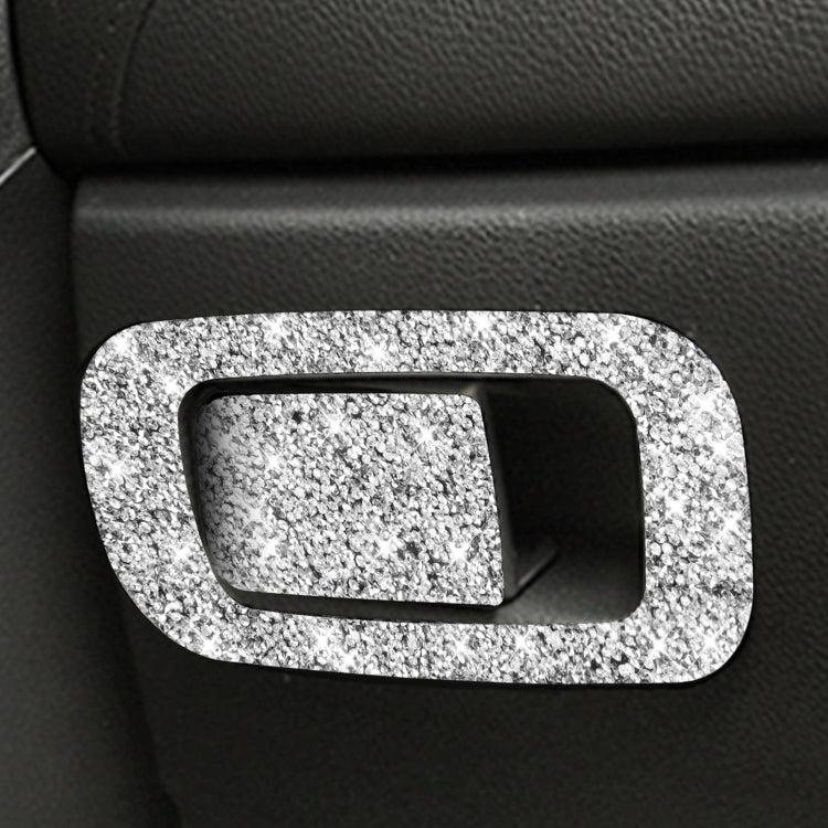 For Honda Civic 2016-2019 Car Storage Switch Diamond Decorative Sticker, Left-hand Drive
