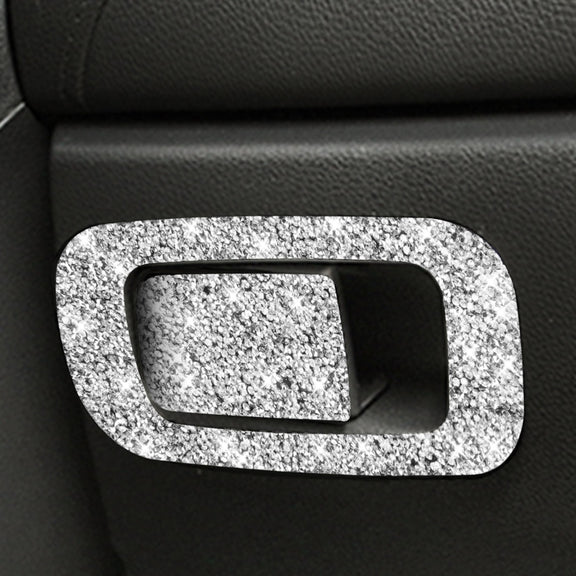 For Honda Civic 2016-2019 Car Storage Switch Diamond Decorative Sticker, Left-hand Drive