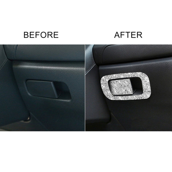 For Honda Civic 2016-2019 Car Storage Switch Diamond Decorative Sticker, Left-hand Drive