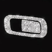 For Honda Civic 2016-2019 Car Storage Switch Diamond Decorative Sticker, Right-hand Drive