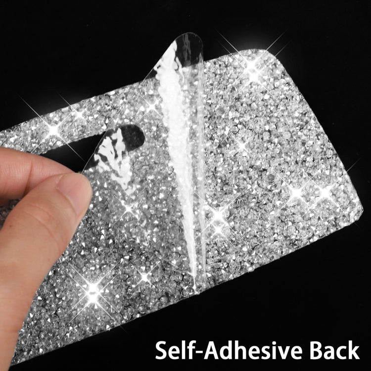 For Honda Civic 2016-2019 Car Storage Switch Diamond Decorative Sticker, Right-hand Drive