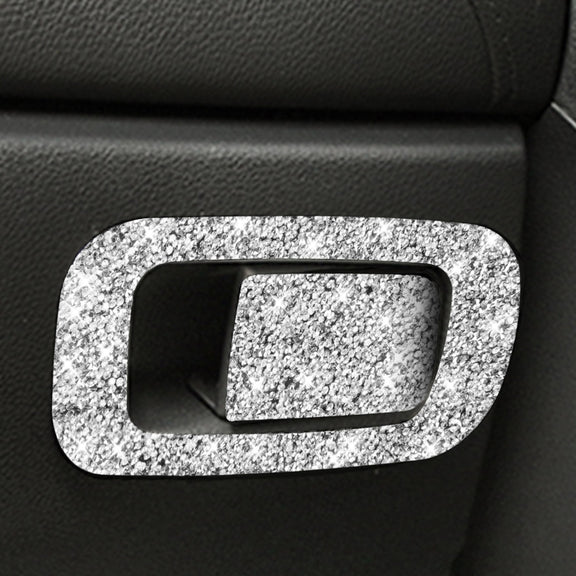 For Honda Civic 2016-2019 Car Storage Switch Diamond Decorative Sticker, Right-hand Drive