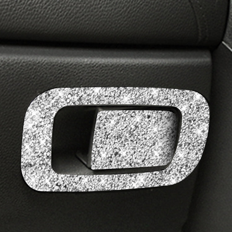 For Honda Civic 2016-2019 Car Storage Switch Diamond Decorative Sticker, Right-hand Drive