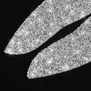 For Honda Civic 1999-2000 Car Light Eyebrow Diamond Decorative Sticker, Left and Right Drive
